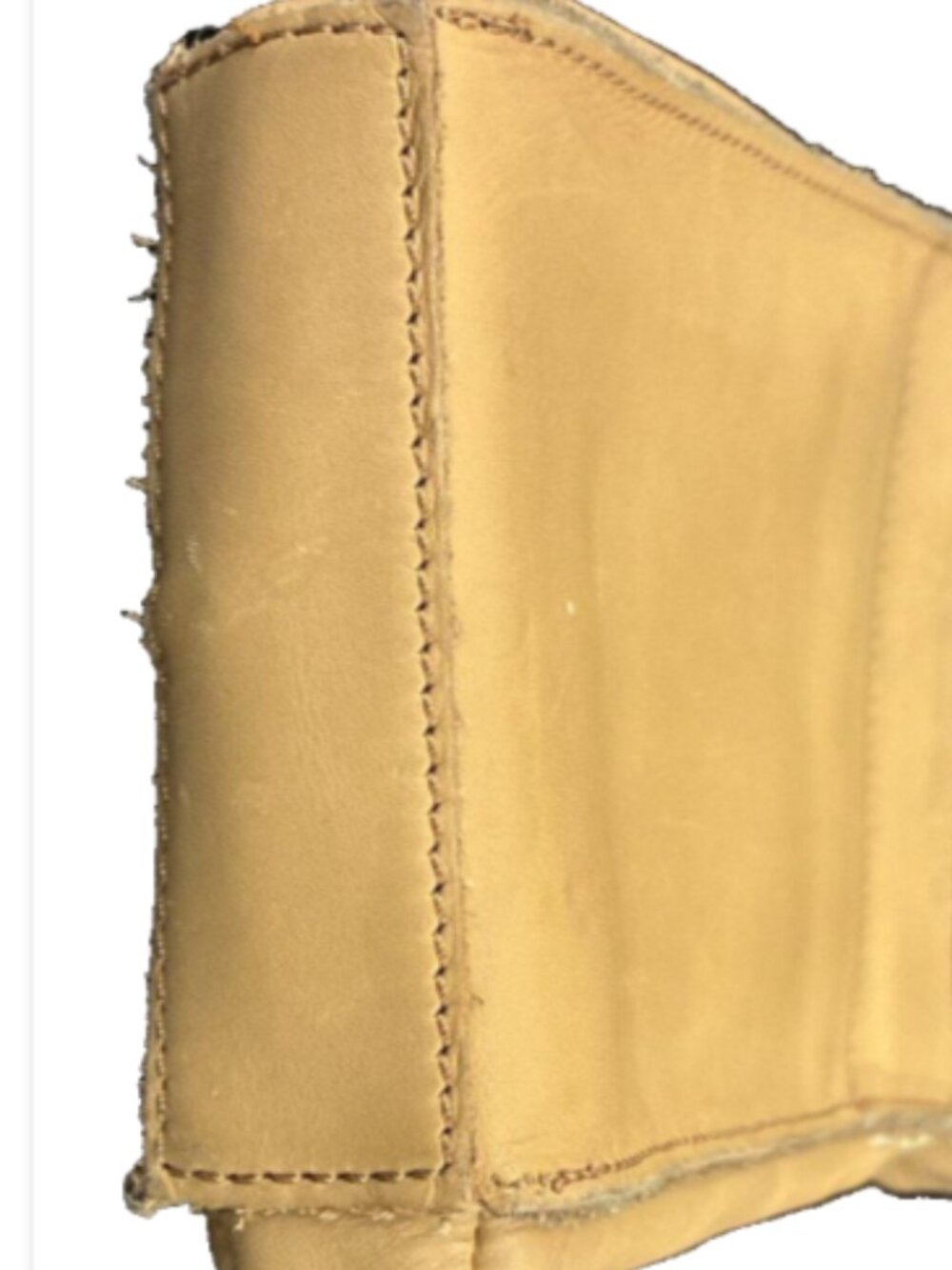 The Sak Tan Leather Mini Crossbody Purse Organizer Phone Bag - Picture 6 of 8